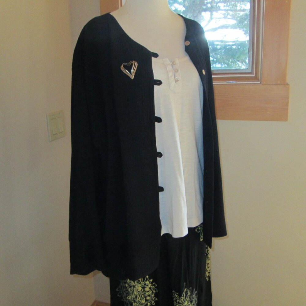 Lg Black Tienda Ho Jacket with Mission Canyon Pants & M4EO Cotton Blend Top - Picture 5 of 15